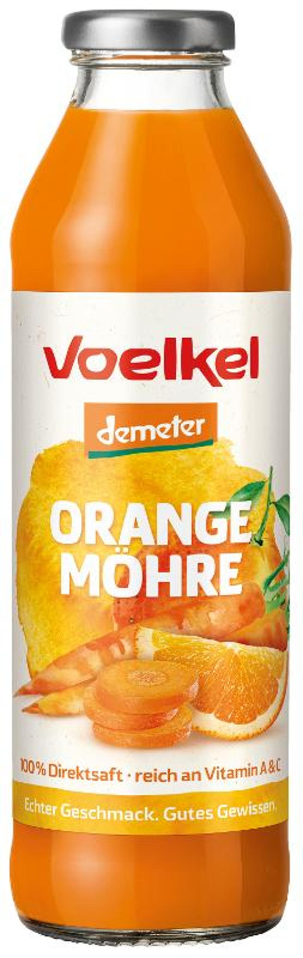 Produktfoto zu Orange Möhrensaft 0,5l