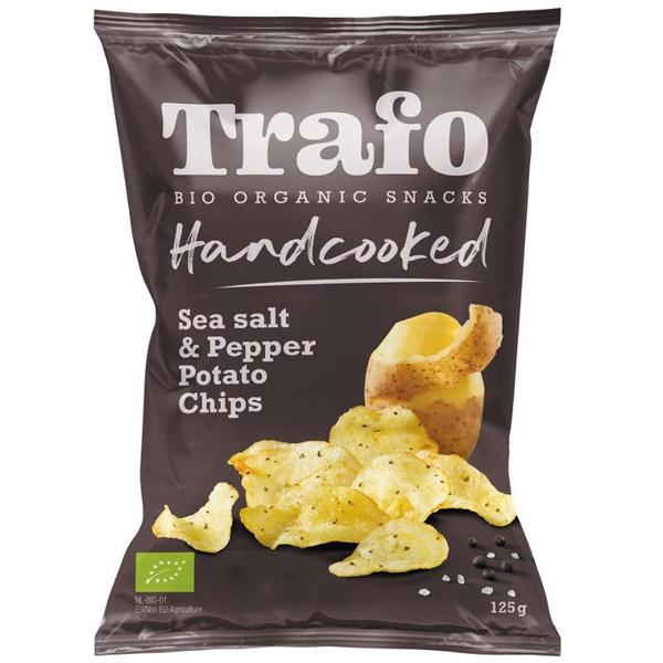 Produktfoto zu Handcooked Chips Pfeffer Salz 125g