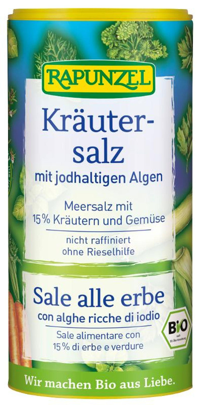Produktfoto zu Kräutersalz jodiert  125 g RAP