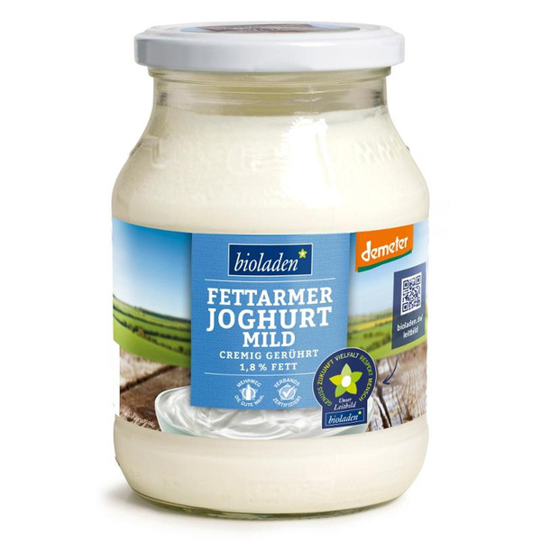 Produktfoto zu Joghurt mild fettarm 1,8%