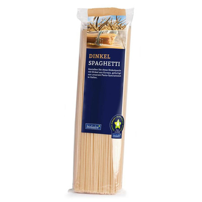 Produktfoto zu b*Dinkel Spaghetti hell 500g