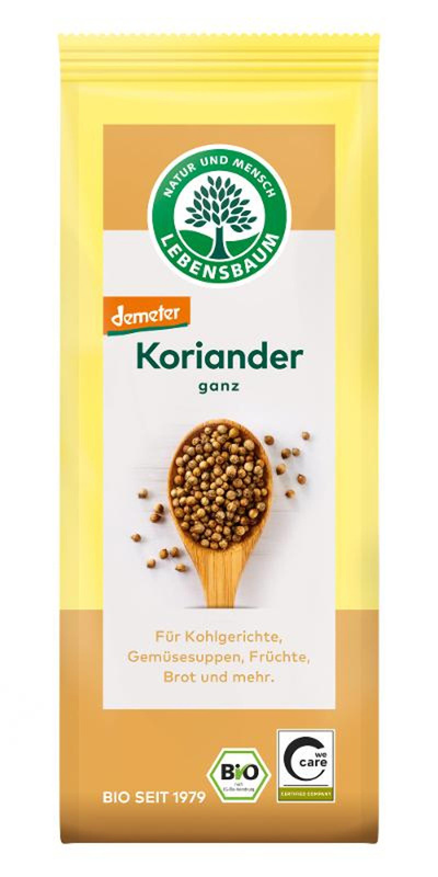 Produktfoto zu Koriander ganz, 30g
