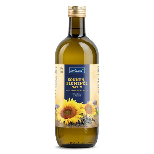 Produktfoto zu b*Sonnenblumenöl nativ 1l