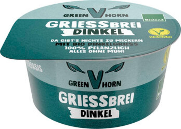 Produktfoto zu Veganer Grießbrei 150g