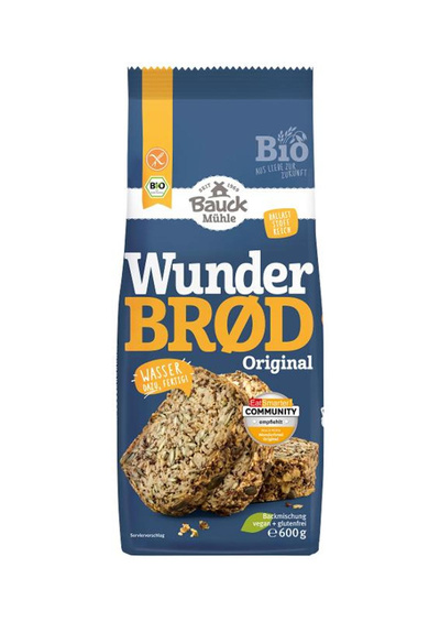 Produktfoto zu Backmischung Wunderbrot glutenfrei