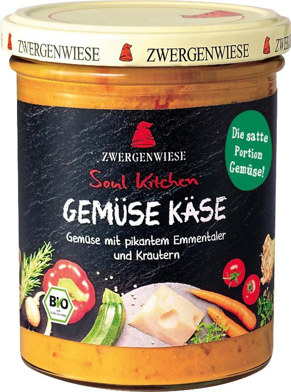 Produktfoto zu Soul Kitchen Gemüse Käse 370g