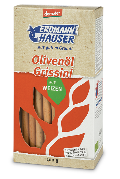 Produktfoto zu Olivenöl-Grissini 100g
