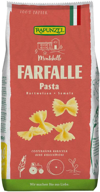 Produktfoto zu Nudeln, Farfalle 500g