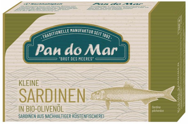 Produktfoto zu Kleine Sardinen Olivenöl 120g