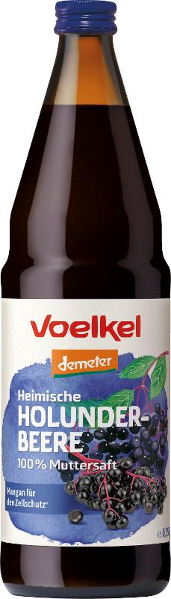Produktfoto zu Holundersaft pur 0,75l