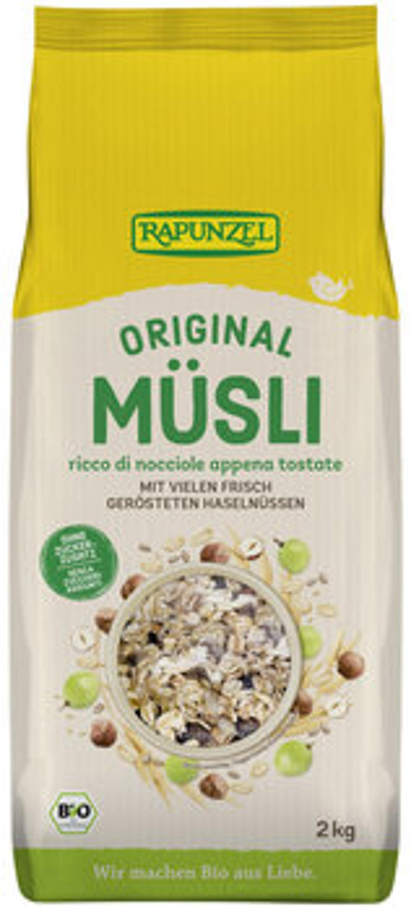 Produktfoto zu Original Rapunzel Müsli, Familienpack 2Kg