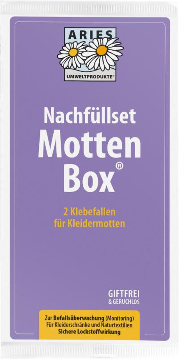 Produktfoto zu Mottenbox Ersatzset 2er Pack