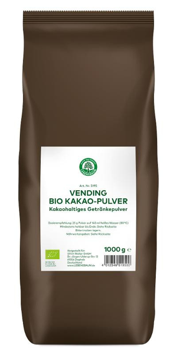 Produktfoto zu Vending Kakao Pulver 1kg