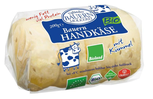 Produktfoto zu Bioland Harzer mit Kümmel 200g