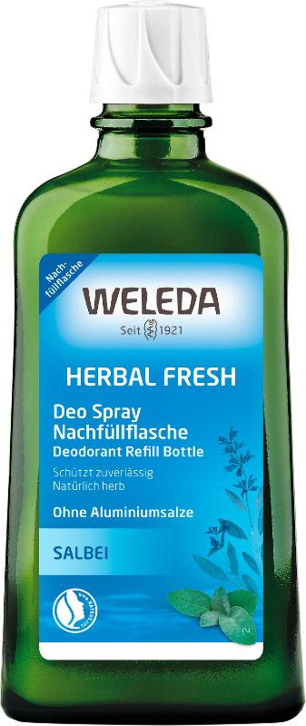 Produktfoto zu Salbei Deodorant Nachfüllflasche