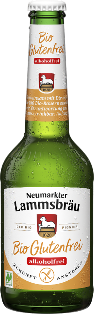 Produktfoto zu Lammsbräu alkoholfr glutenfrei, 10x0,33l
