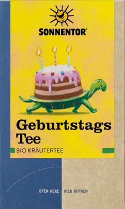 Produktfoto zu Geburtstagstee Teebeutel