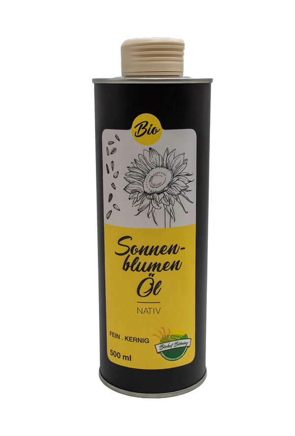 Produktfoto zu Regionales Sonnenblumen Öl 500ml