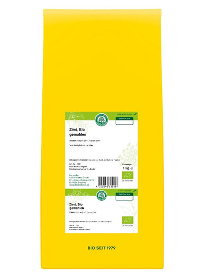 Produktfoto zu Zimt Ceylon gemahlen 1kg