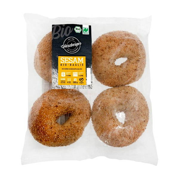 Produktfoto zu Bagels 4 Stück 200g