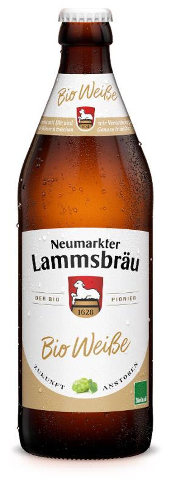 Produktfoto zu Lammsbräu Weisse 10x0,5l