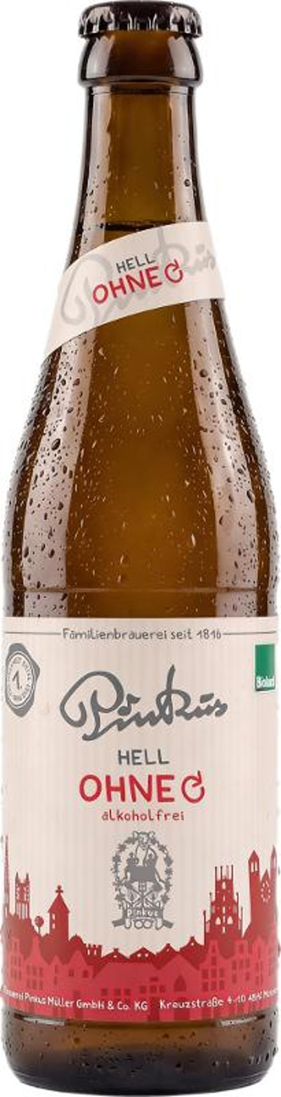 Produktfoto zu Pinkus Alkoholfrei 24x0,33l