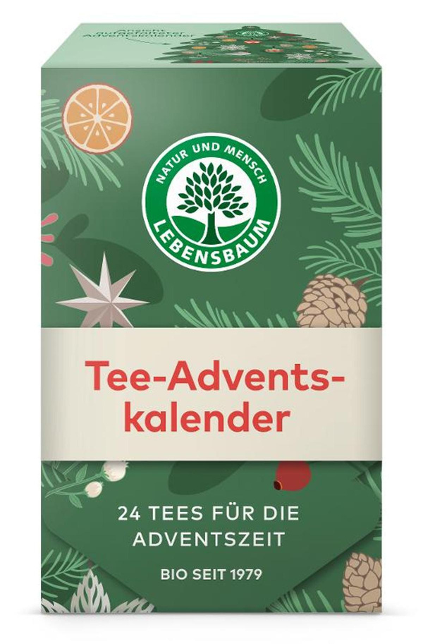 Produktfoto zu Adventskalendertee Lebensbaum Teebeutel