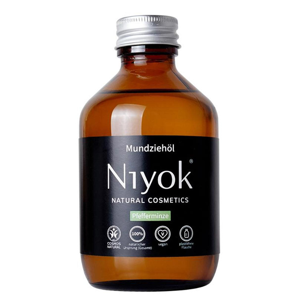 Produktfoto zu Niyok Mundziehöl Pfefferminze 200ml