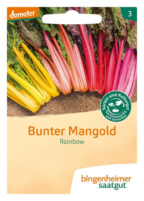 Produktfoto zu Saatgut Bunter Mangold `Rainbow