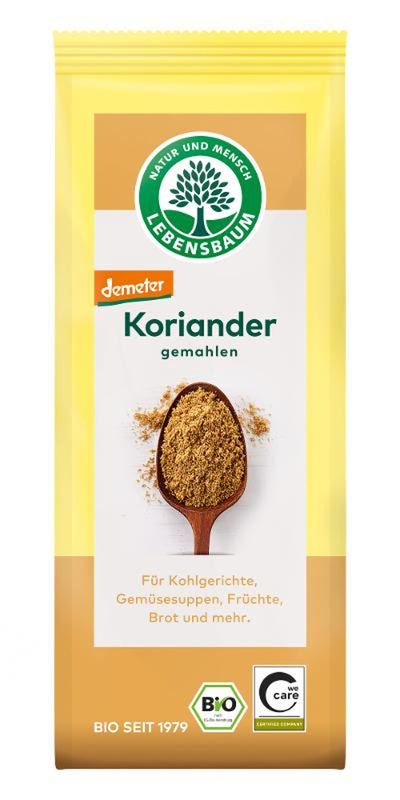 Produktfoto zu Koriander gemahlen Tüte