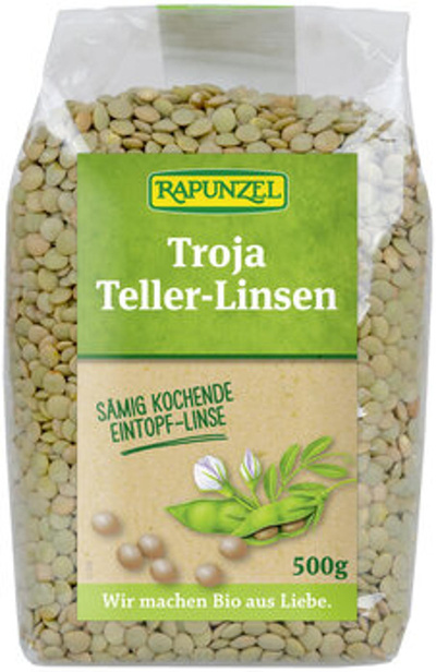 Produktfoto zu Troja Teller-Linsen