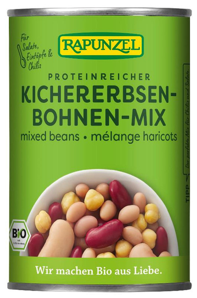 Produktfoto zu Bohnen Mix 400 g Dose