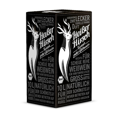 Produktfoto zu Heißer Hirsch Bag in Box weiß