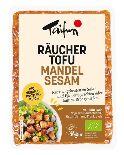 Produktfoto zu Räuchertofu Mandel-Sesam, 200g