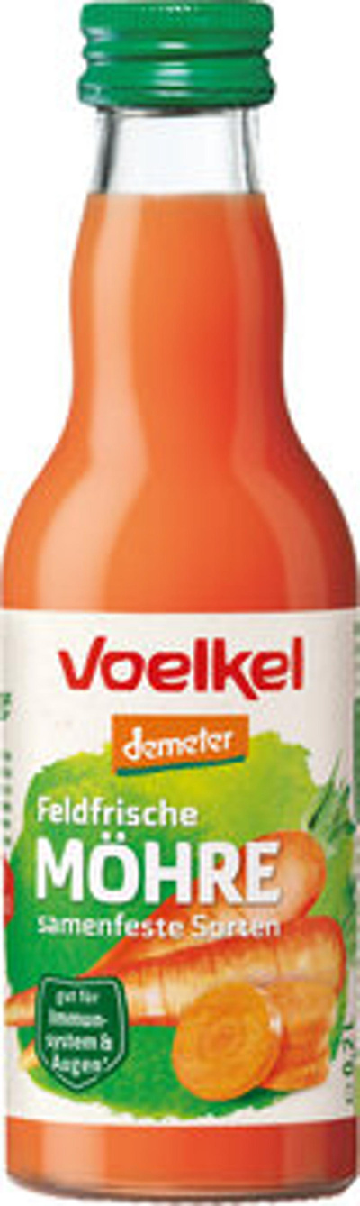 Produktfoto zu Feldfrischer Möhrensaft 0,2 l