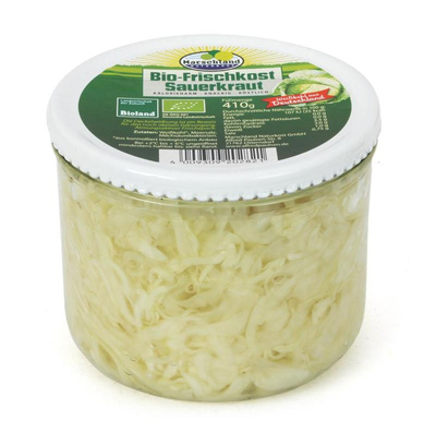 Produktfoto zu Frischsauerkraut im Glas 410g