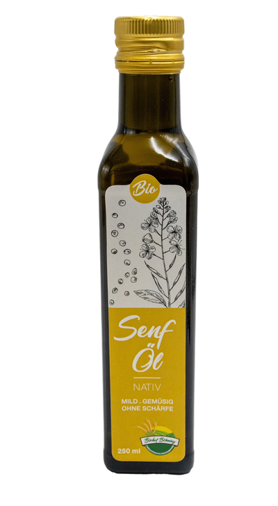 Produktfoto zu Regionales Senf Öl 250ml