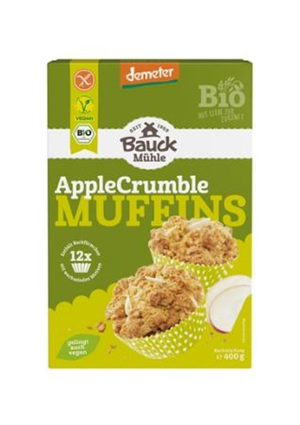 Produktfoto zu Apple Crumble Muffins gf 400g