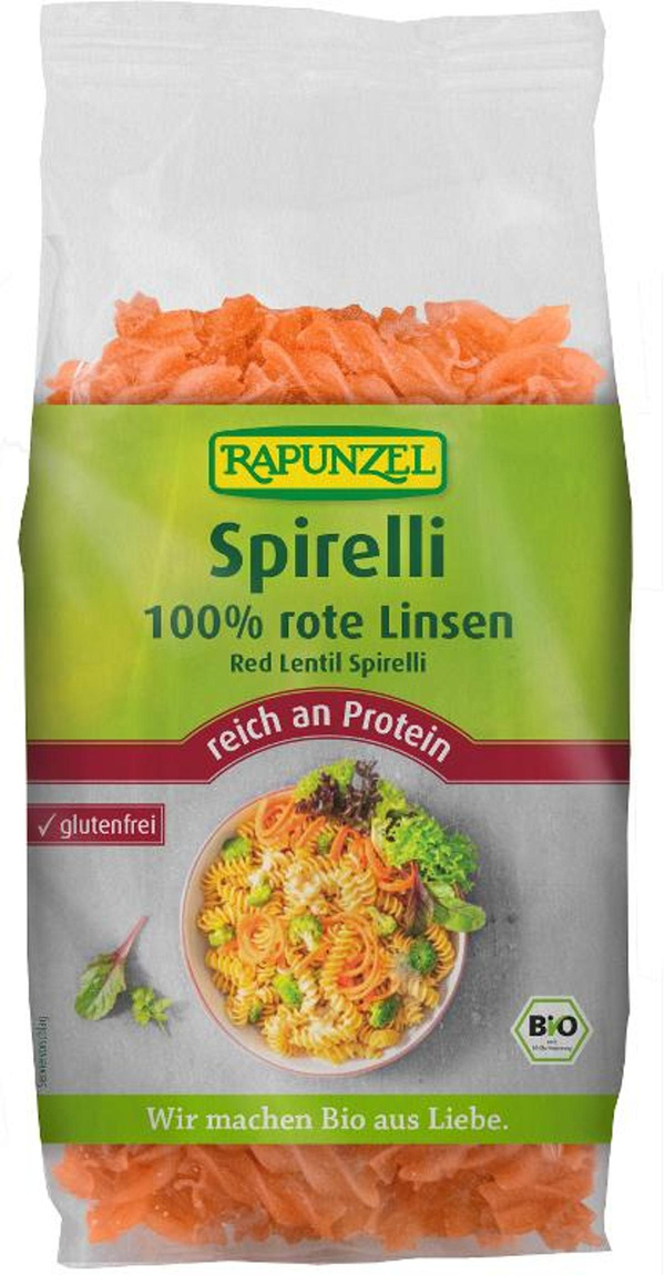 Produktfoto zu Rote Linsen Spirelli 300g