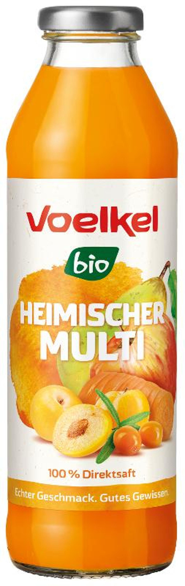 Produktfoto zu Heimischer Multi Birne Mirabellen Saft 0,5l