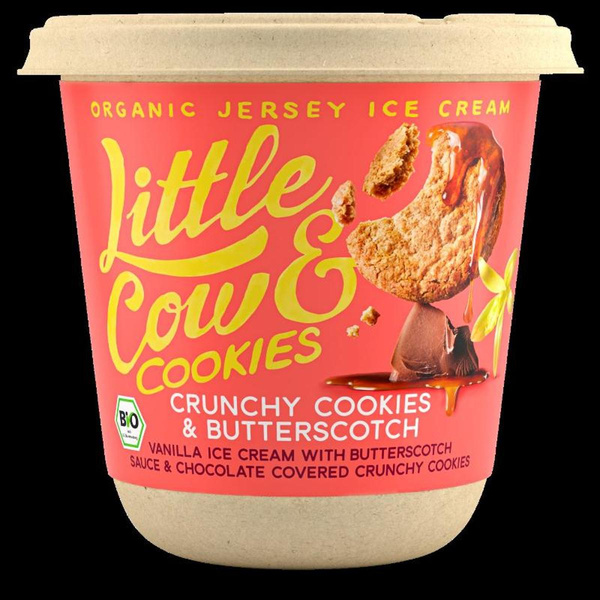 Produktfoto zu Crunchy Cookie Butterscotch Eis 435ml