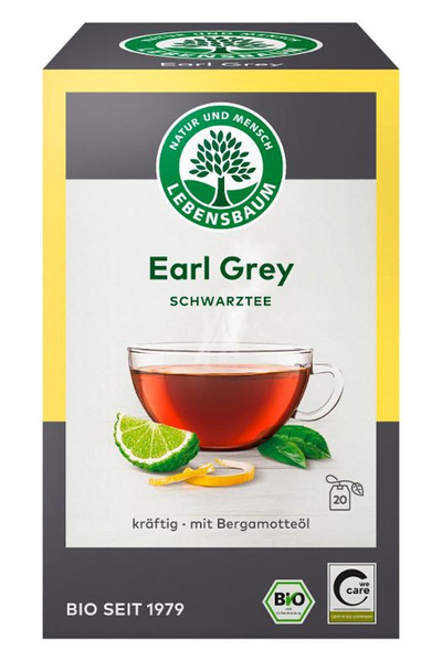 Produktfoto zu Earl Grey Schwarztee Beutel