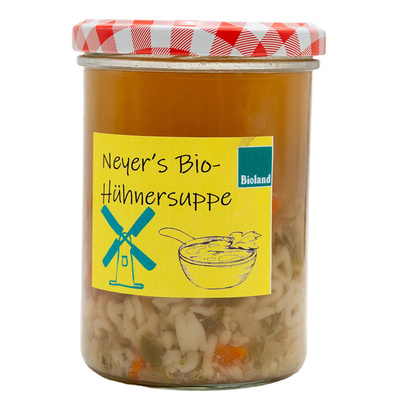 Produktfoto zu Hühnersuppe mit Einlage 400g