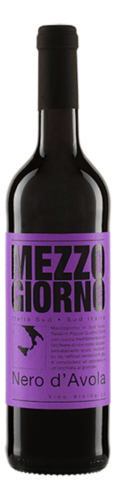 Produktfoto zu Mezzogiorno Nero d'Avola rot 0,75l