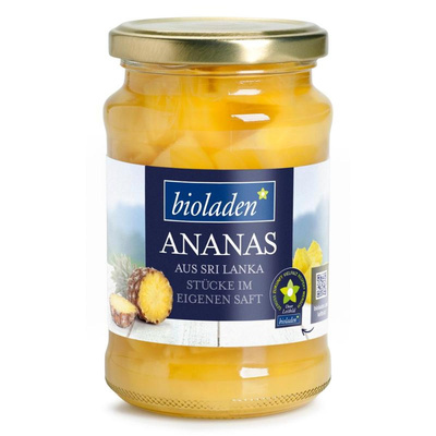 Produktfoto zu Ananasstücke 370ml