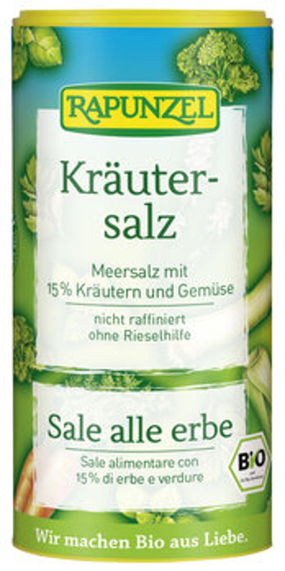 Produktfoto zu Kräutersalz 125 g Rapunzel