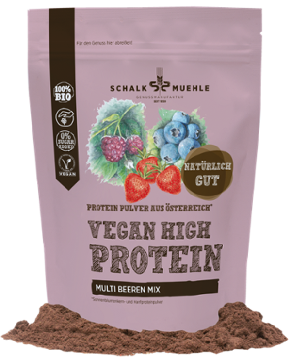 Produktfoto zu Protein Pulver Beeren Mix 200g