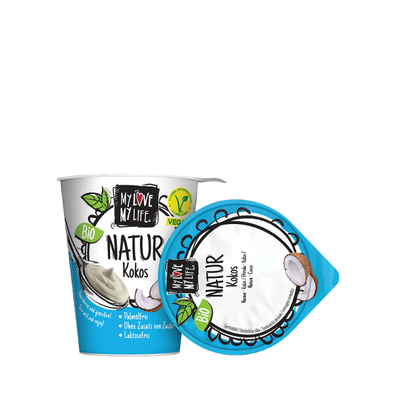 Produktfoto zu Veganen Kokos Naturjoghurt 125g