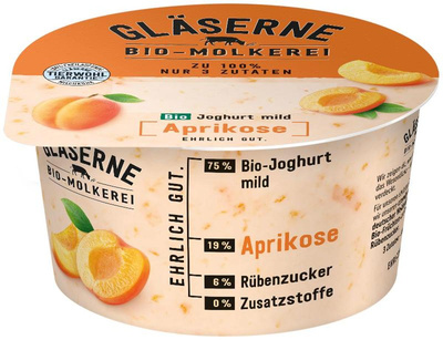 Produktfoto zu Joghurt pur Aprikose 3,5% 150g