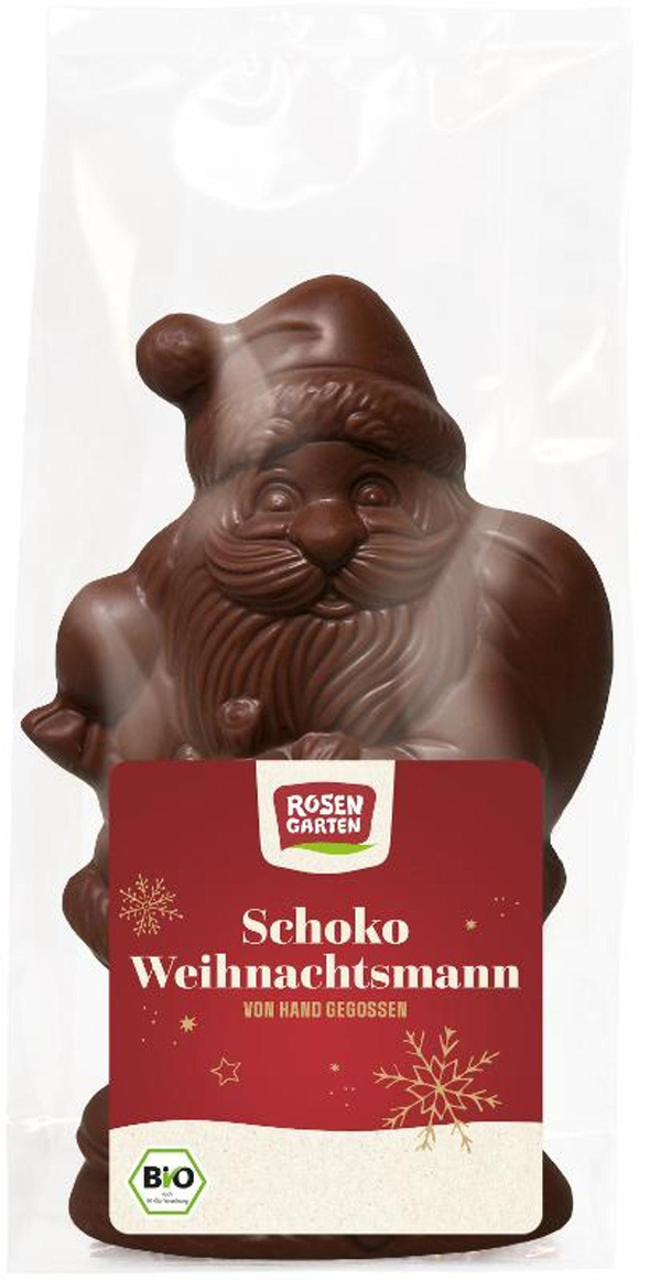 Produktfoto zu Weihnachtsmann, Zartbitter 80g